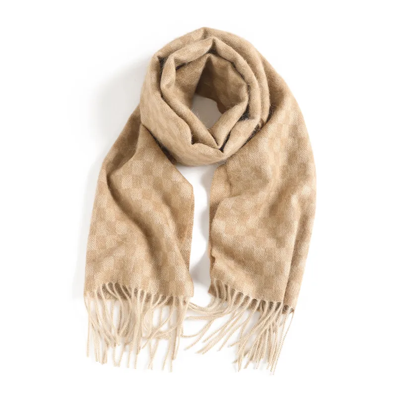 Палантин и шарф из верблюжьего пуха (7)