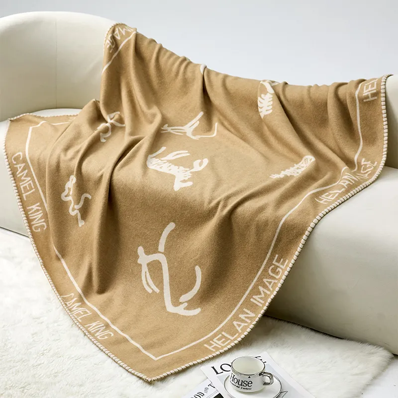 Плед из верблюжьего пуха (10)